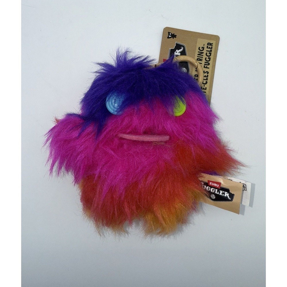 FUGGLER Keyring Plush Keychain Funny Ugly Monster Collectible Series‎ 6